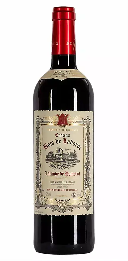 Вино Chateau Bois de Laborde Prestige Cuvee Lalande-de-Pomerol, 2021, 0.75 л