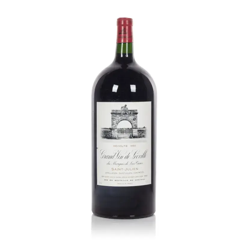 Вино Chateau Leoville Las Cases Saint-Julien AOC 2-eme Grand Cru Classe, 1986, 1.5 л