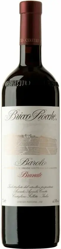 Вино Ceretto Barolo Bricco Rocche Brunate DOCG, 2009, 0.75 л