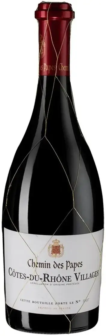 Вино Chemin Des Papes Cotes Du Rhone Villages AOC, 2022, 0.75 л