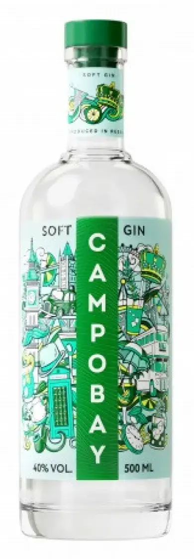 Джин Campobay Soft Gin, 0.5 л