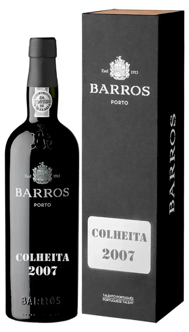 Портвейн Barros Colheita, gift box, 2007, 0.75 л