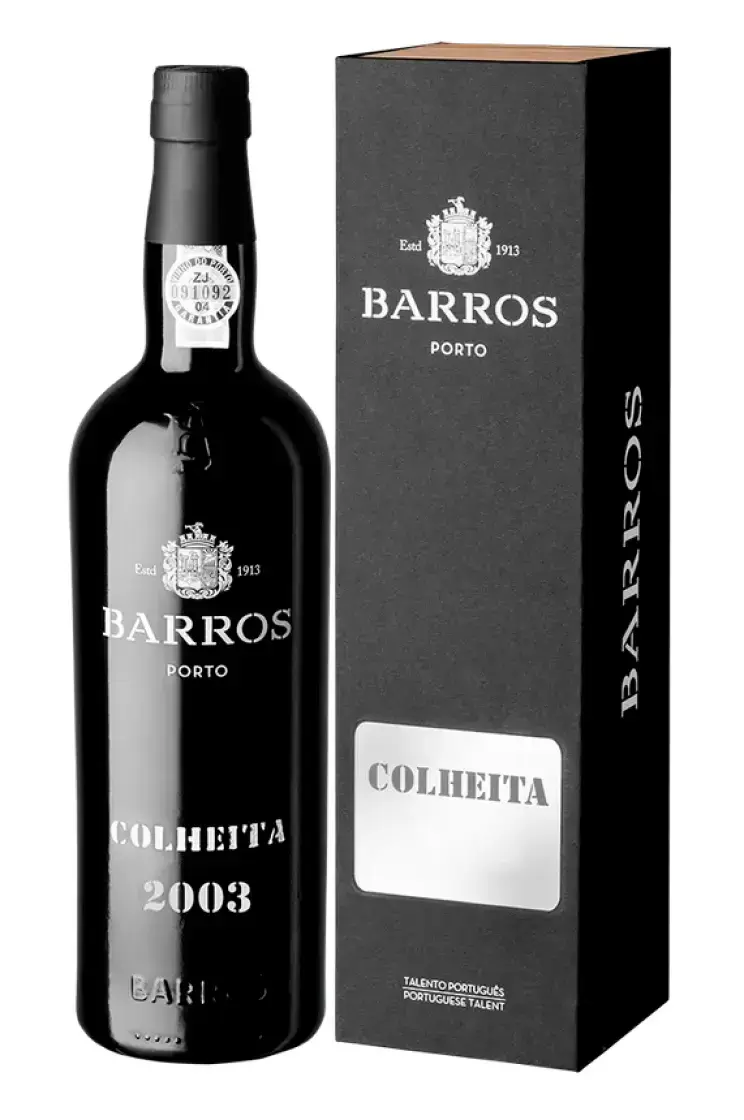 Портвейн Barros Colheita, gift box, 2003, 0.75 л