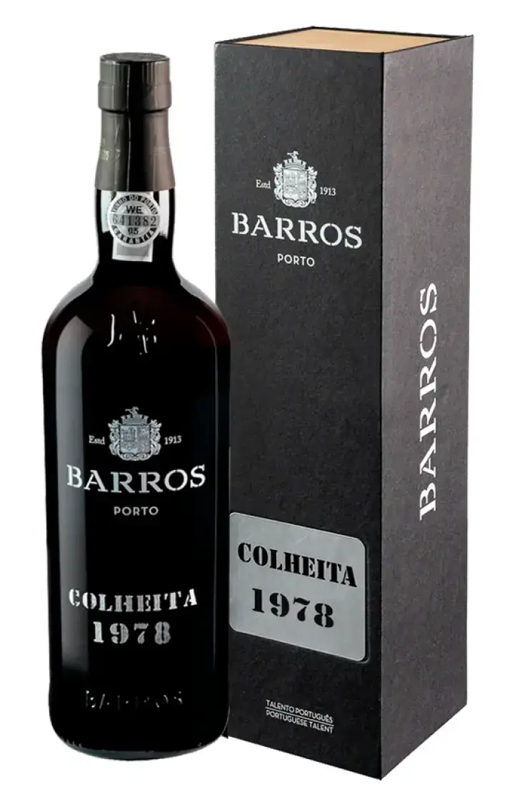 Портвейн Barros Colheita, gift box, 1978, 0.75 л