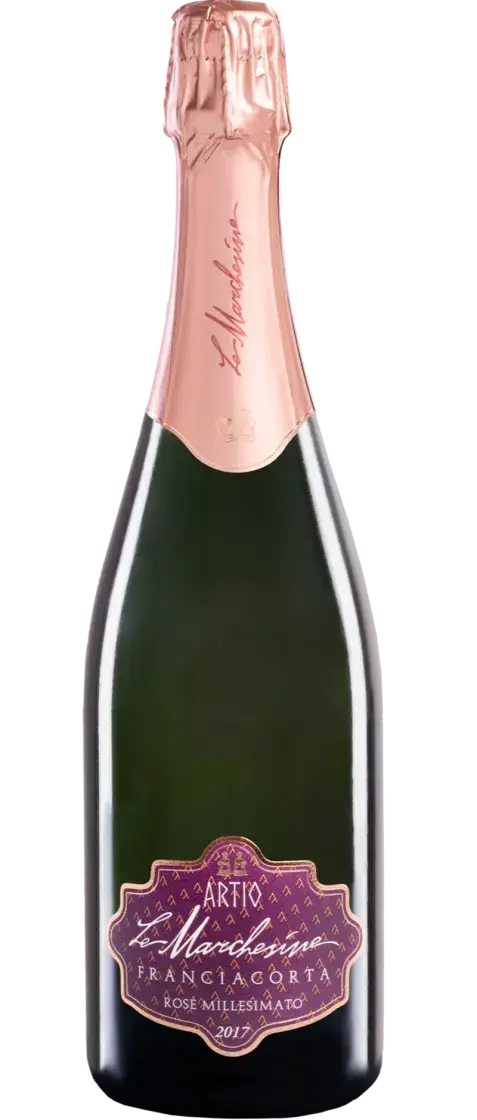 Игристое вино Le Marchesine Franciacorta Artio Rose Millesimato 2018 0.75 л