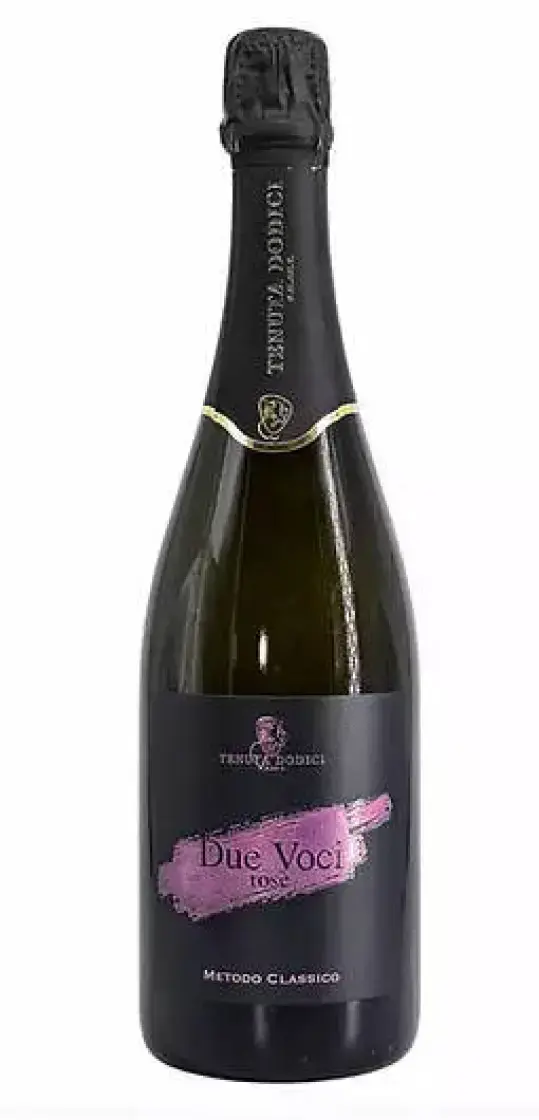 Игристое вино Tenuta Dodici Due Voci Rose Brut 2016 0.75 л