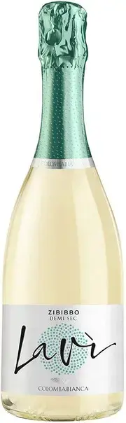 Игристое вино вино Colomba Bianca, Lavi Zibibbo Demi Sec 0.75 л