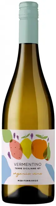 Вино Settesoli Mediterranico Vermentino Terre Siliciane Organic IGT, 2021, 0.75 л