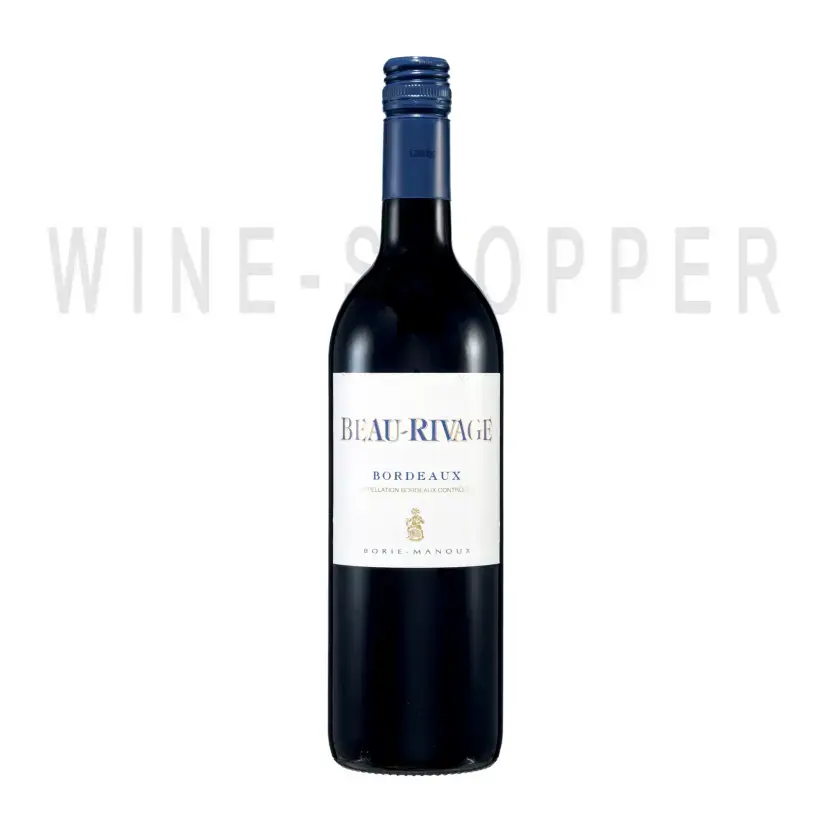 Вино Borie-Manoux Beau-Rivage Rouge Bordeaux AOC 2014 0.75 л