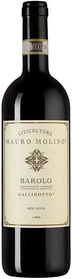 Вино Mauro Molino Barolo Gallinotto DOCG, 2019, 0.75л