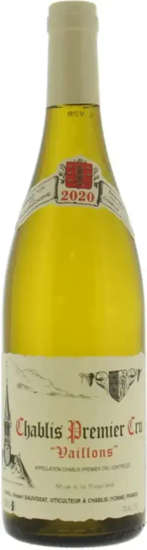 Вино Vincent Dauvissat Chablis Premier Cru Vaillons AOC, 2020, 0.75 л