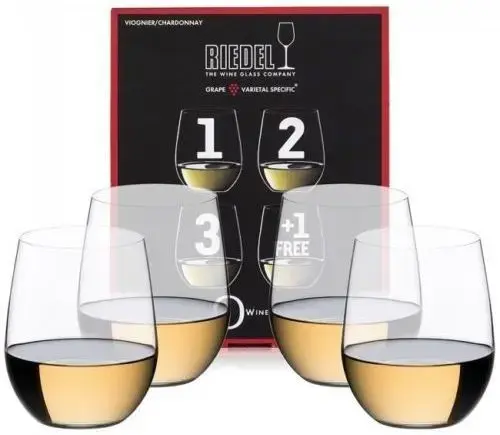  Riedel O Buy 4 Pay 3 Viognier/Chardonnay, set of 4 glasses, 0.32 л