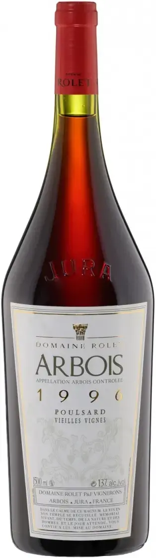 Вино Domaine Rolet Poulsard Vieilles Vignes Arbois AOC, 1996, 1.5 л