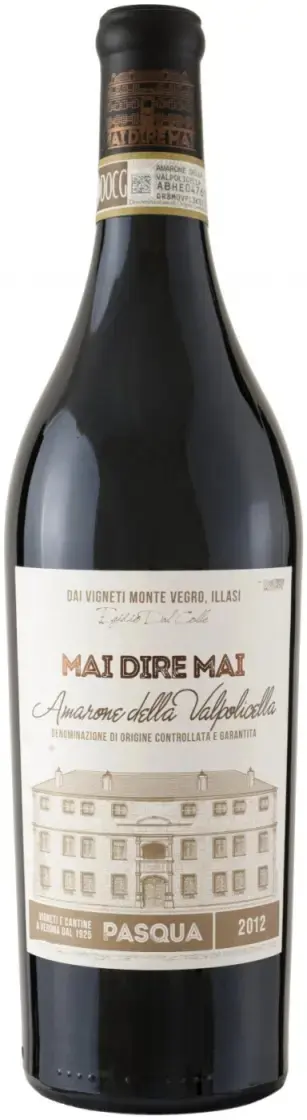 Вино Pasqua Mai Dire Mai Amarone della Valpolicella DOCG, 2012, 0.75 л