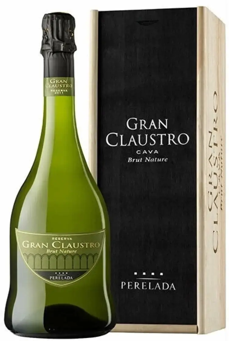 Игристое вино Castillo Perelada Gran Claustro Brut Nature, wooden box, 0.75 л
