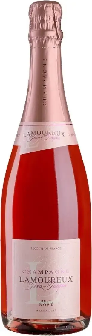 Шампанское Champagne Jean-Jacques Lamoureux Rose Brut Champagne AOC, 0.75 л