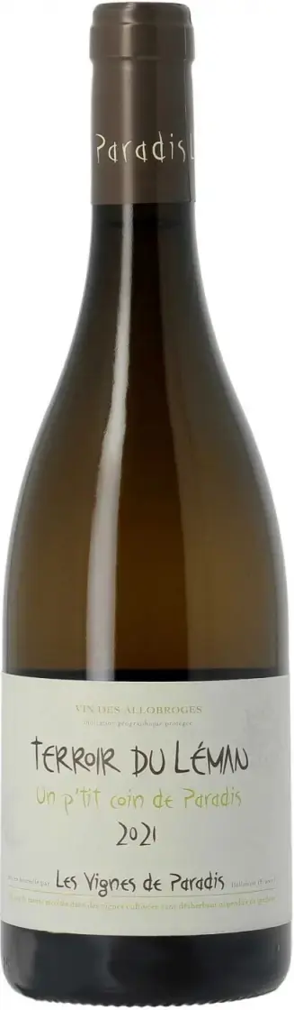 Вино Les Vignes de Paradis Un P'tit Coin de Paradis Allobroges IGP, 2021, 0.75 л