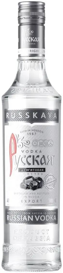 Водка Русская Шунгитовая Очистка, 0.5 л