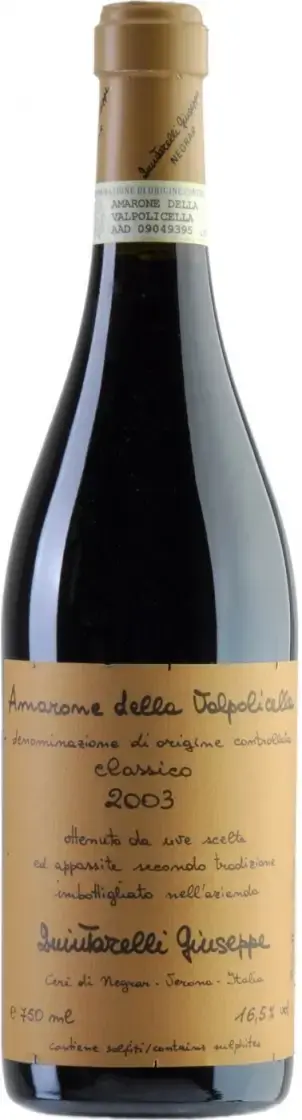 Вино Quintarelli Giuseppe Amarone della Valpolicella Classico, 2003, 0.75 л