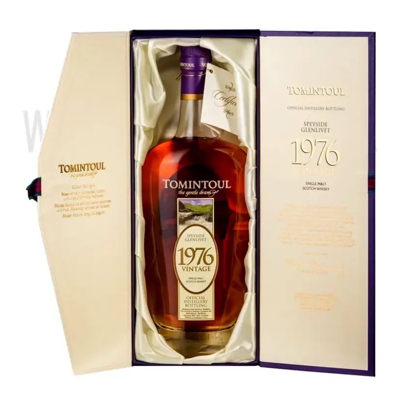 Виски Tomintoul Vintage in Gift Box 1976 0.7 л