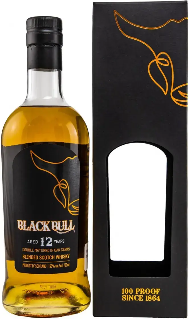 Виски Black Bull 12 Years Old in Gift Tube 0.7 л