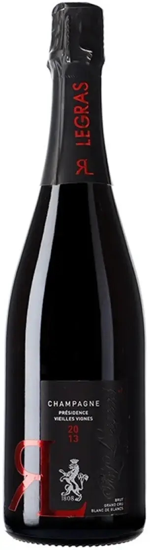  Champagne R&L Legras Presidence Vieilles Vignes Blanc de Blancs Grand Cru Champagne AOC, 2013, 0.75 л