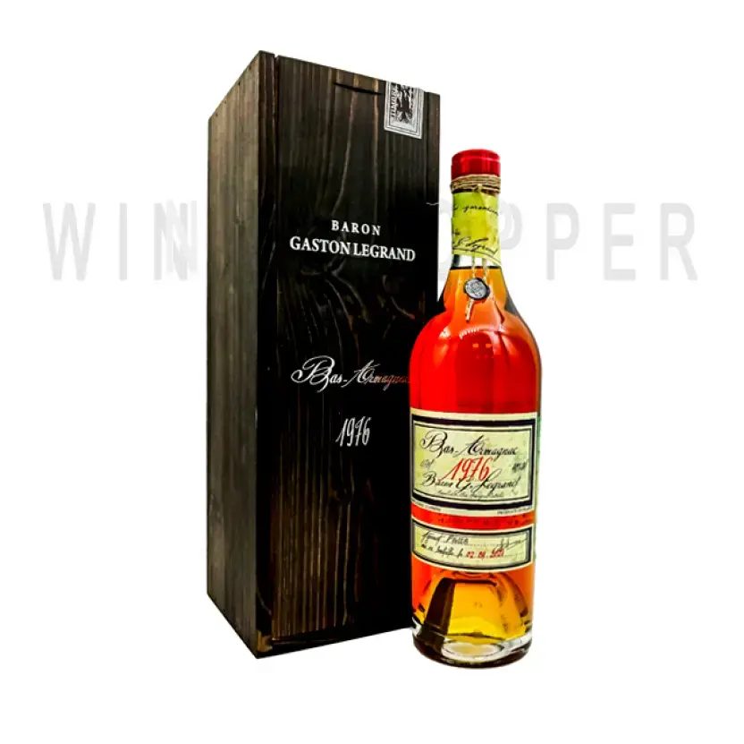 Арманьяк Baron G. Legrand Bas Armagnac in box 1976 0.7 л