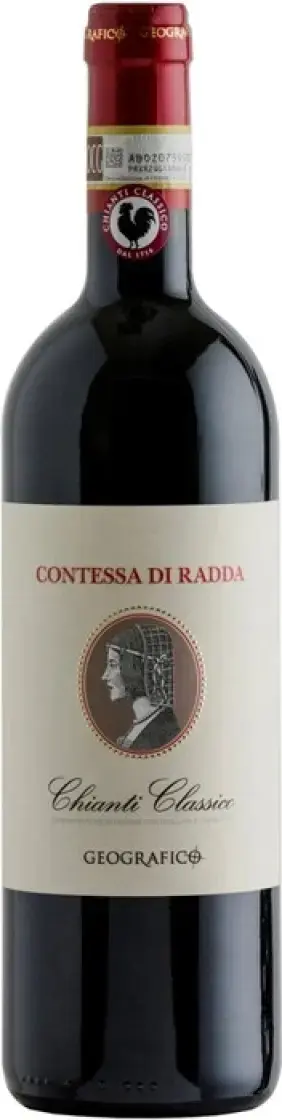 Вино Geografico Chianti Classico Contessa Di Radda DOCG, 2020, 0.75 л