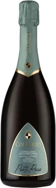 Игристое вино Collalto Ponte Rosso Conegliano Valdobbiadene Prosecco Superiore DOCG Extra Brut Millesimato, 0.75 л