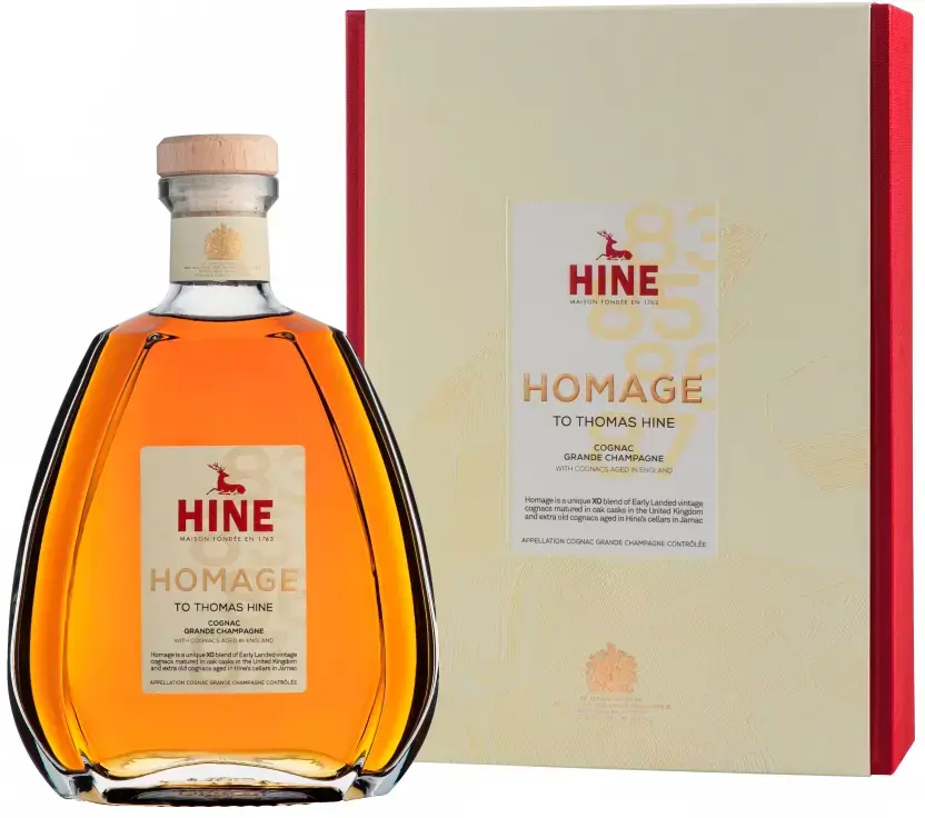 Коньяк Hine Homage Grande Champagne AOC, gift box, 0.7 л