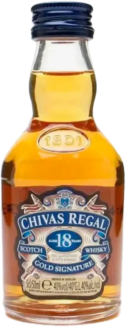 Виски Chivas Regal 18 years old, 0.05 л