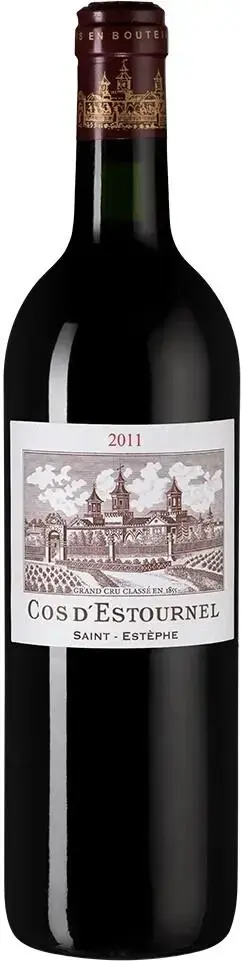 Вино Chateau Cos d'Estournel, Saint-Estephe AOC 2-er Grand Cru Classe, 2011, 0.75 л 