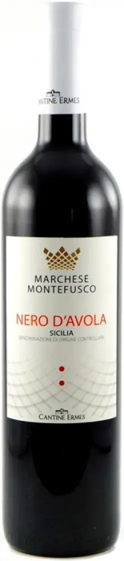 Вино Marchese Montefusco Nero d'Avola Sicilia DOC, 2023, 0.75 л