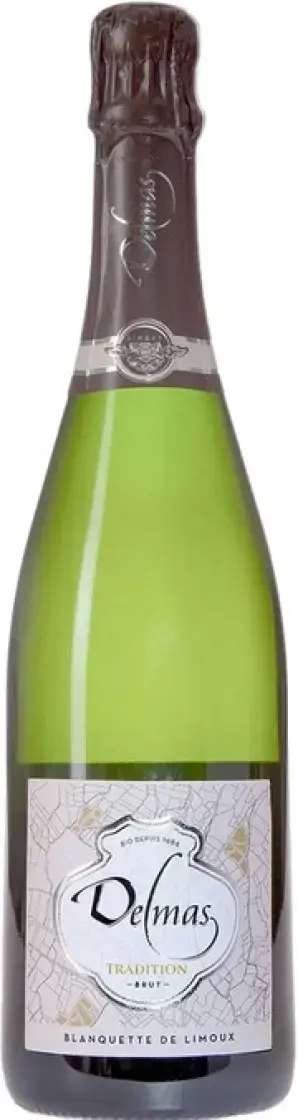 Игристое вино Delmas Tradition Brut Blanquette de Limoux AOC, 2021, 0.75 л