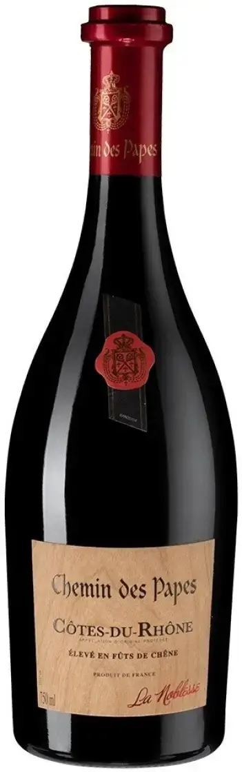 Вино Chemin des Papes la Noblesse Cotes du Rhone AOC, 2022, 0.75 л