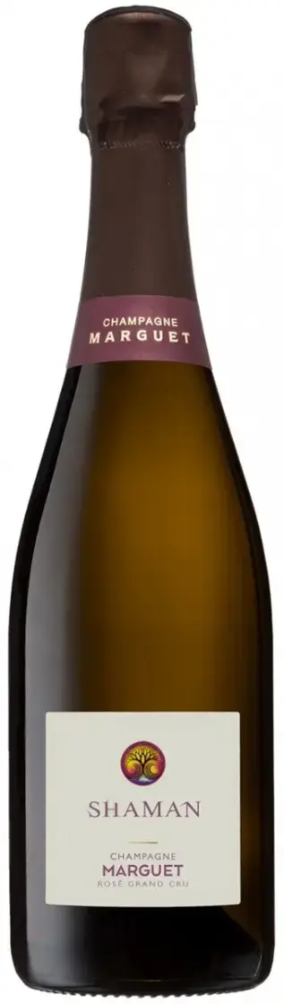 Шампанское Marguet Shaman Rose Grand Cru Extra Brut, 2020, 0.75 л