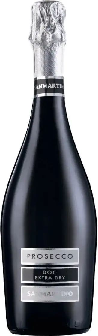 Игристое вино San Martino, Prosecco DOC Extra Dry, 2023 0.75 л