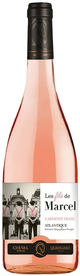 Вино Les Fils de Marcel Cabernet Franc Rose Atlantique IGP, 2023, 0.75 л