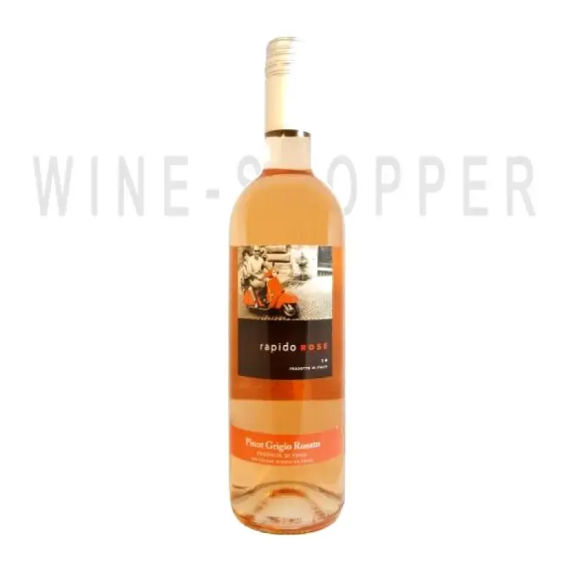 Вино Rapido Rose Pinot Grigio Pavia 2016 0.75 л