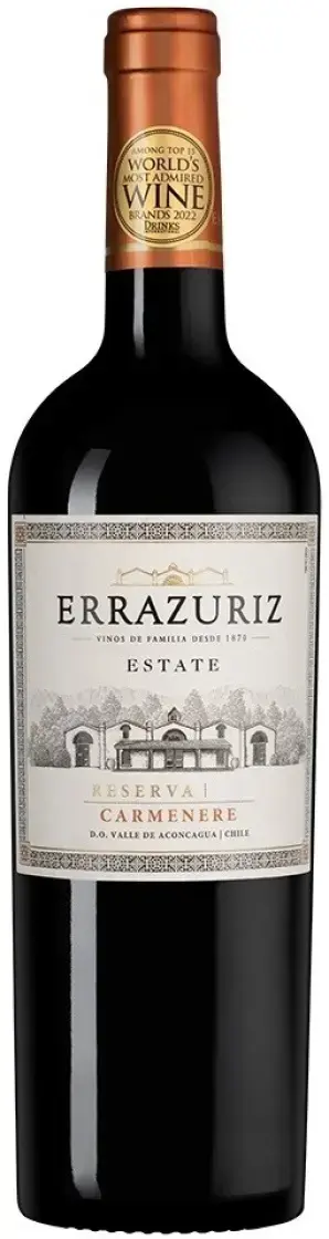 Вино Errazuriz Estate Carmenere, 2023, 0.75 л