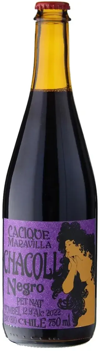 Игристое вино Cacique Maravilla Chacoli Negro Pet Nat Secano Interior de Yumbel DO, 2022, 0.75 л