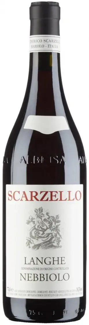 Вино Scarzello Langhe Nebbiolo DOC, 2022, 0.75 л