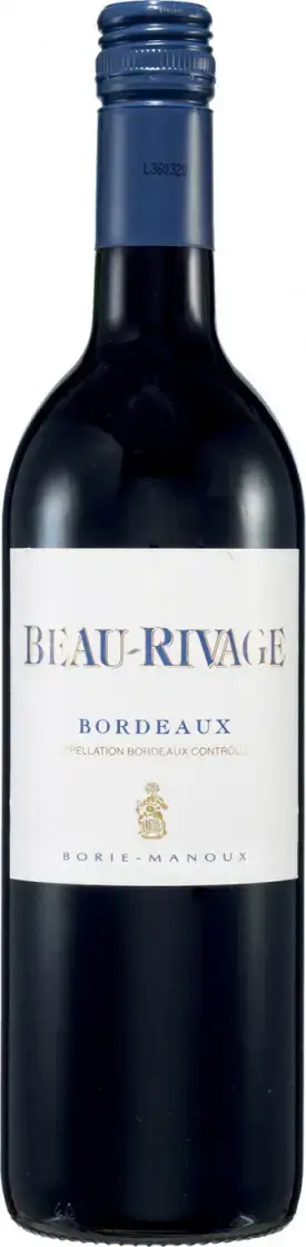 Вино Borie-Manoux Beau-Rivage Rouge Bordeaux AOC 2016 0.75 л