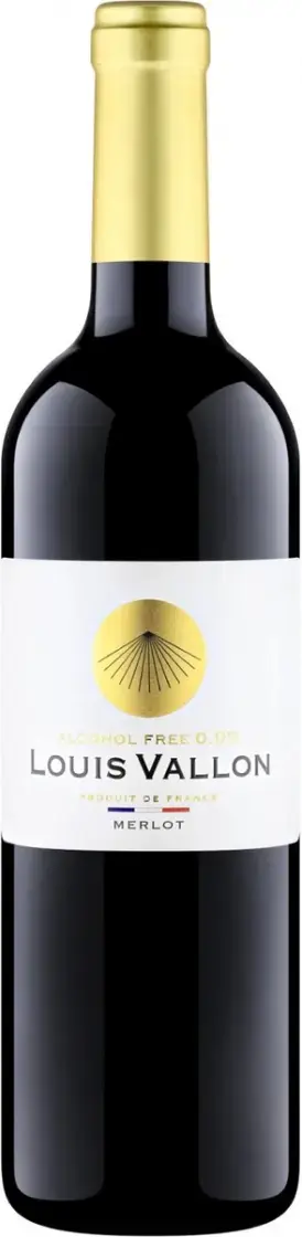 Вино Louis Vallon Merlot Alcohol Free, 0.75 л