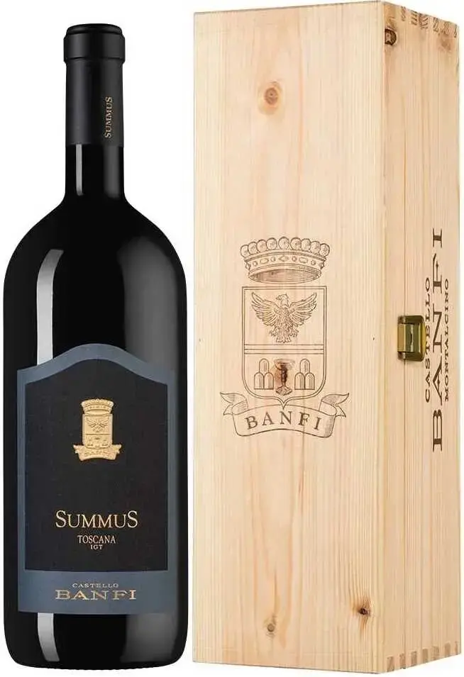 Вино Banfi SummuS Toscana IGT, wooden box, 2020, 1.5 л