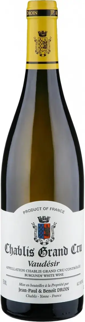 Вино Jean-Paul & Benoit Droin Chablis Grand Cru Vaudesir AOC, 2023, 0.75 л
