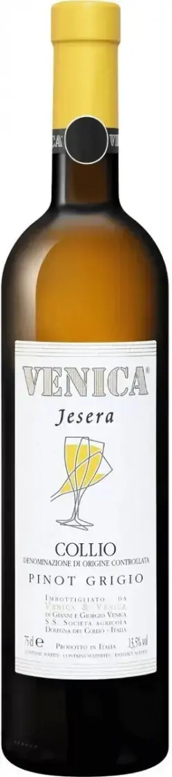 Вино Venica & Venica Jesera Pinot Grigio Collio DOC, 2023, 0.75 л