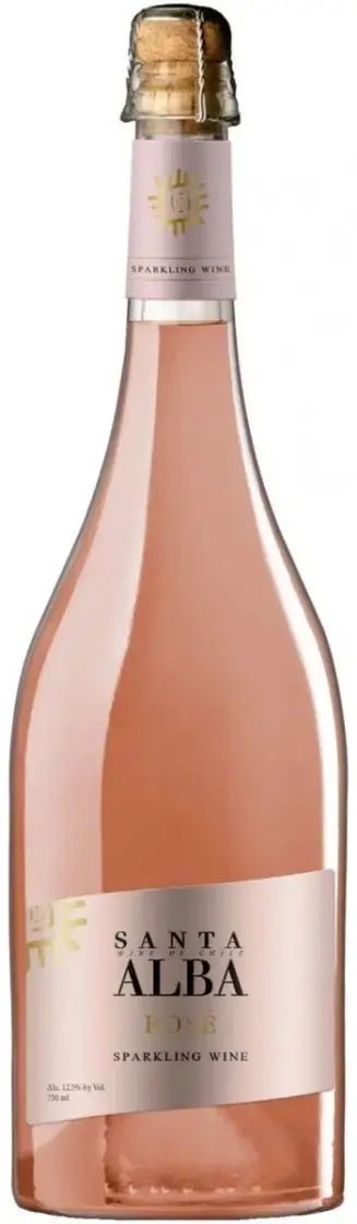 Игристое вино Santa Alba Rose Brut, 0.75 л