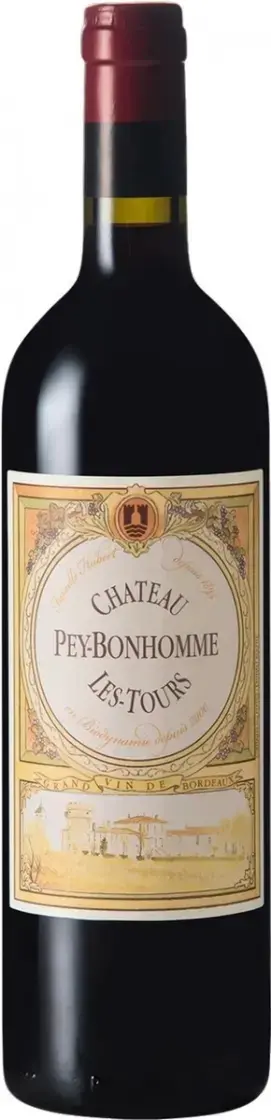 Вино Chateau Peybonhomme Les Tours Blaye Cotes de Bordeaux AOC, 0.75 л