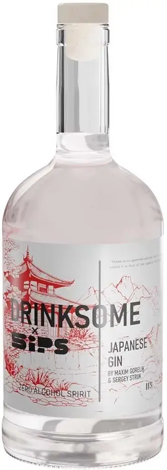 Джин Drinksome Japanese Gin Zero Alcohol, 0.7 л